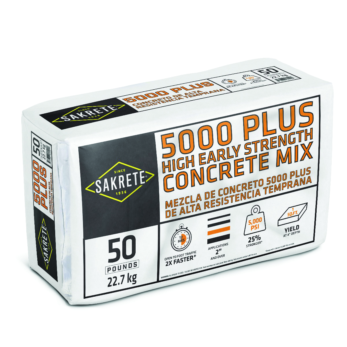 5000 Plus High Strength Concrete Mix