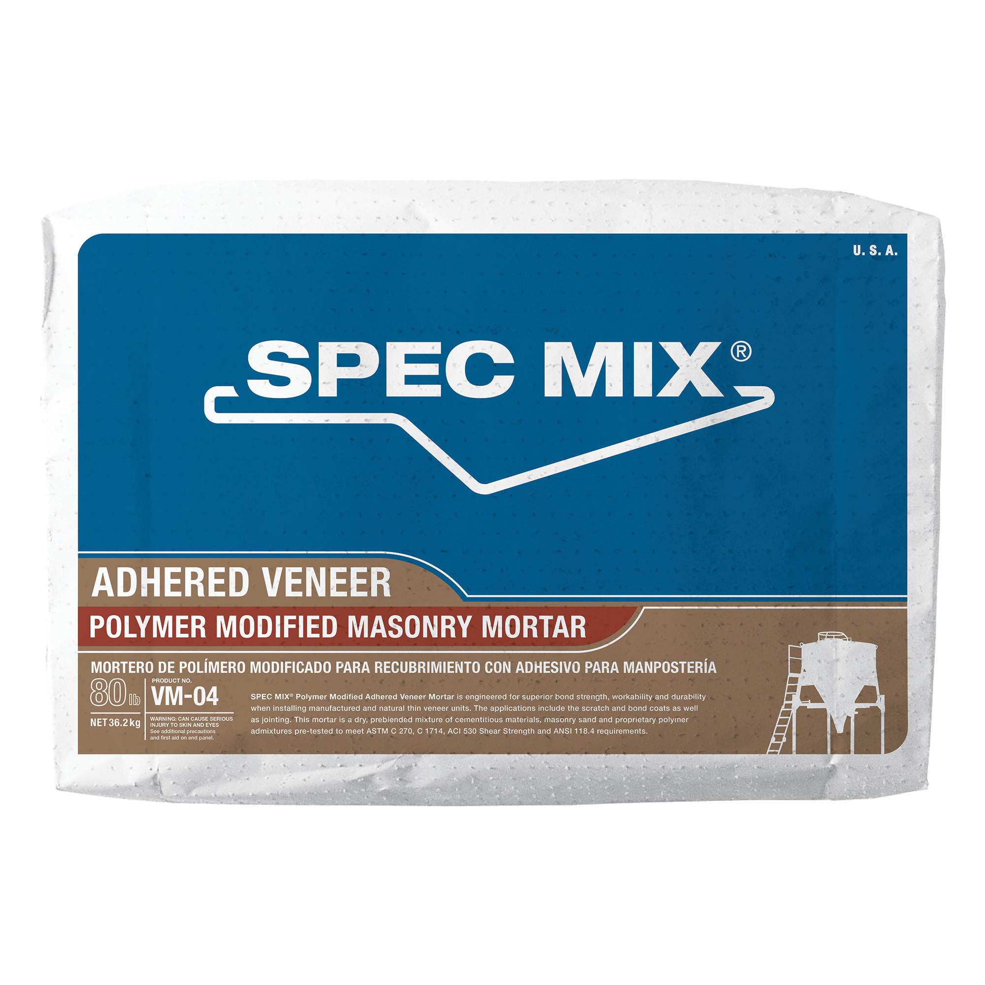 Adhered Veneer Mortar (AVM)