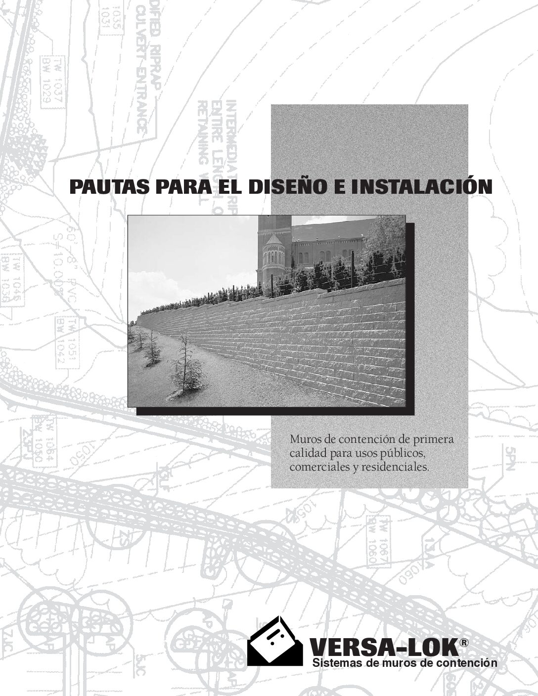 VERSA-LOK Standard Design & Installation Guide (Spanish)