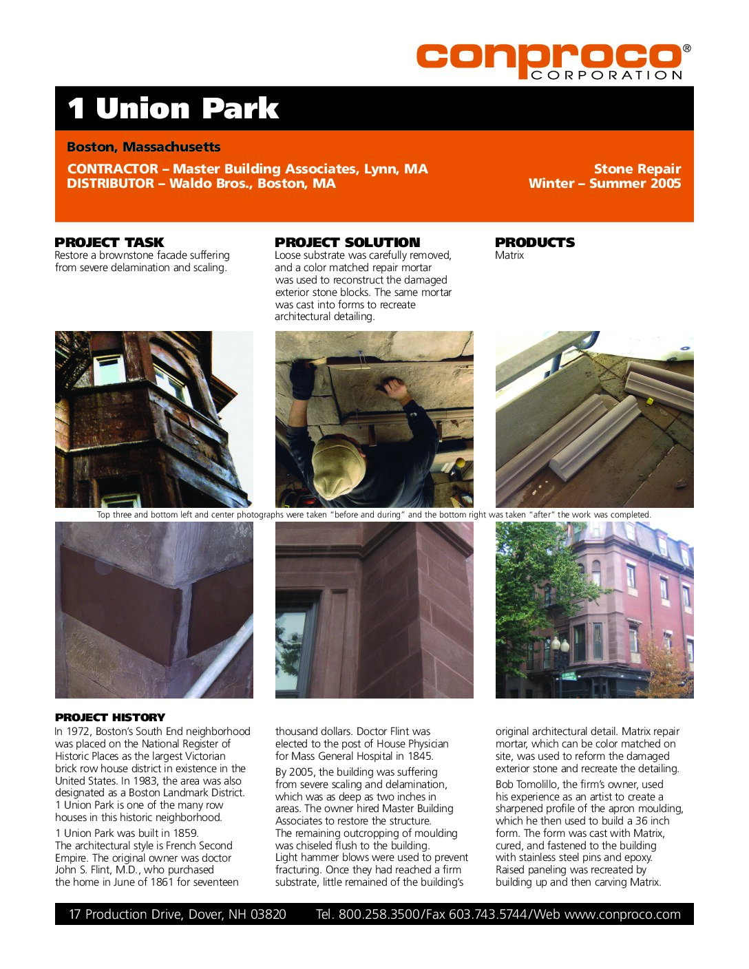 Tenon Conproco Project Profile – Union Park