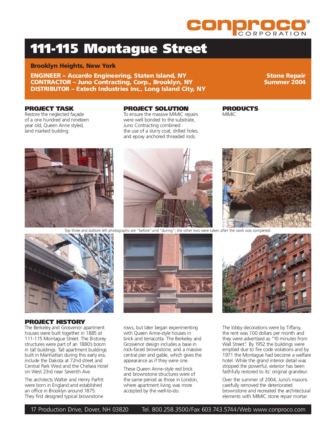 Tenon Conproco Project Profile – 111 Montague Street