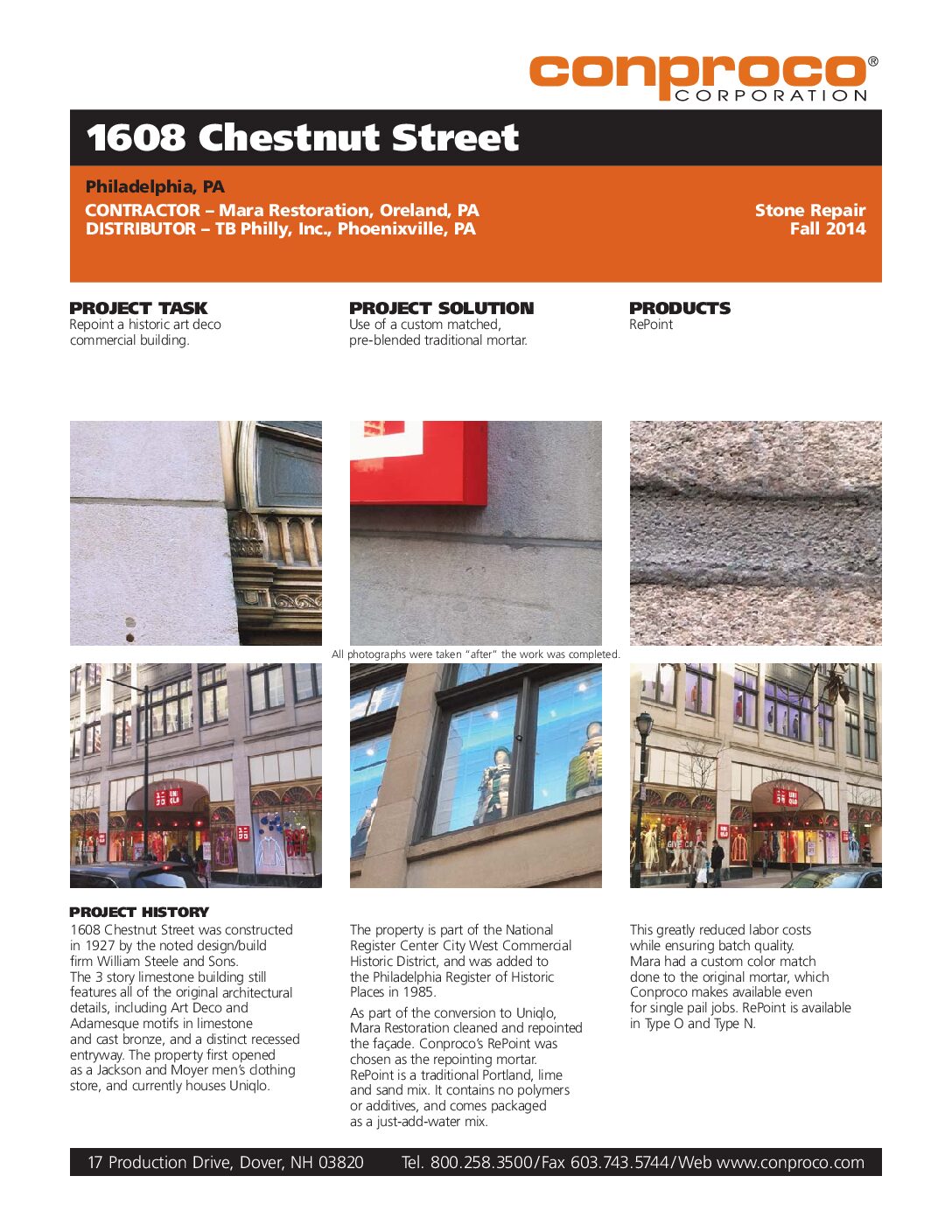 Tenon Conproco Project Profile – 1608 Chestnut Street