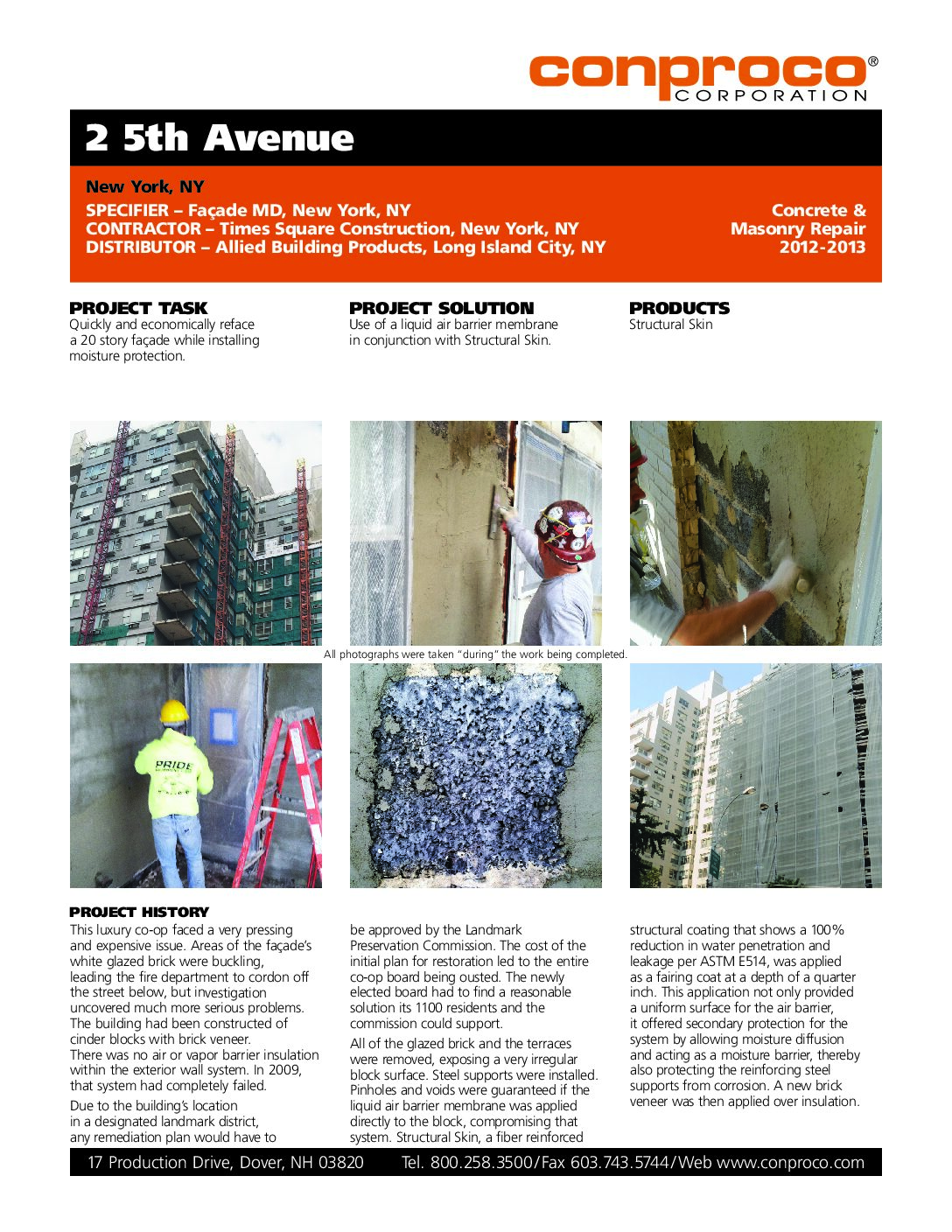 Tenon Conproco Project Profile – 5th Avenue