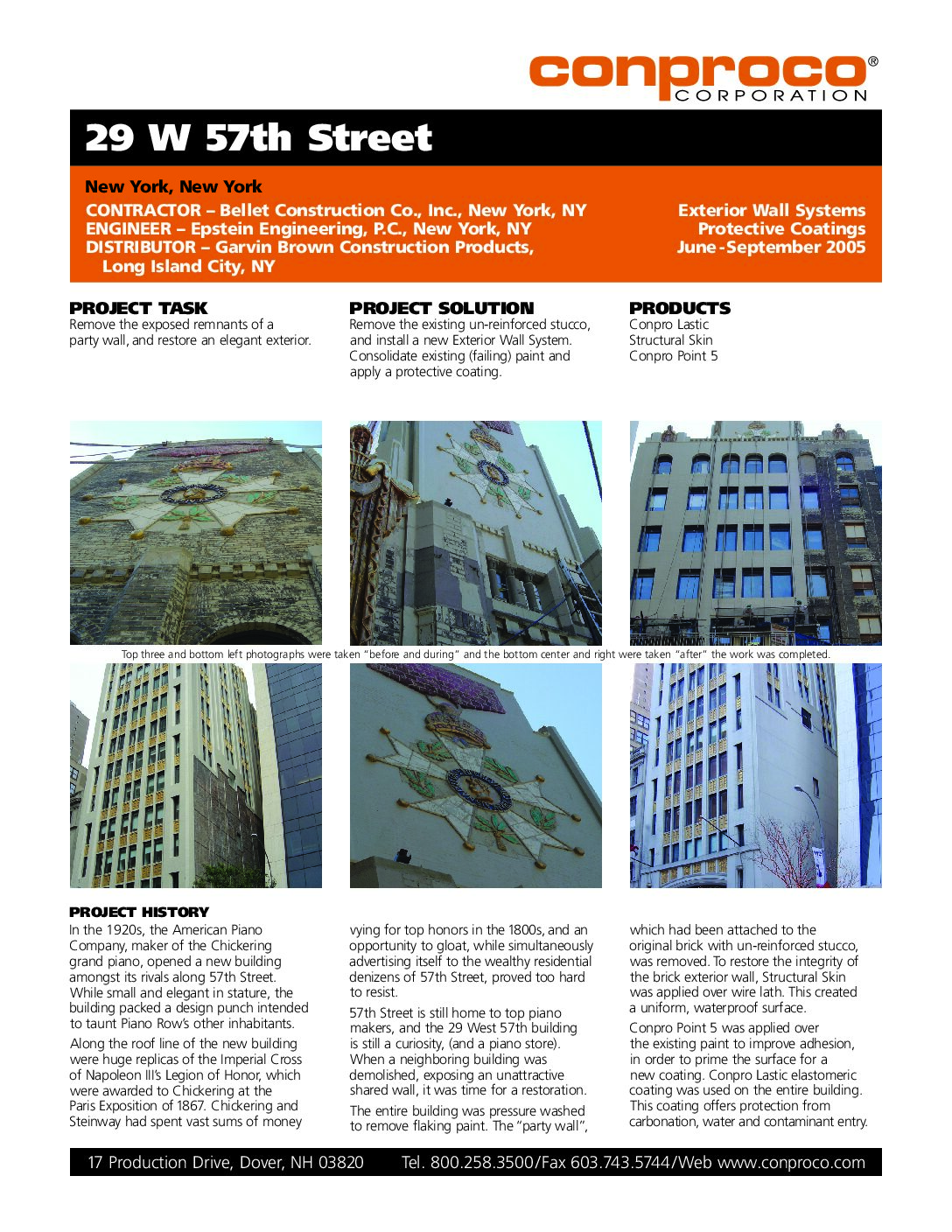 Tenon Conproco Project Profile – 29 W 57th Street