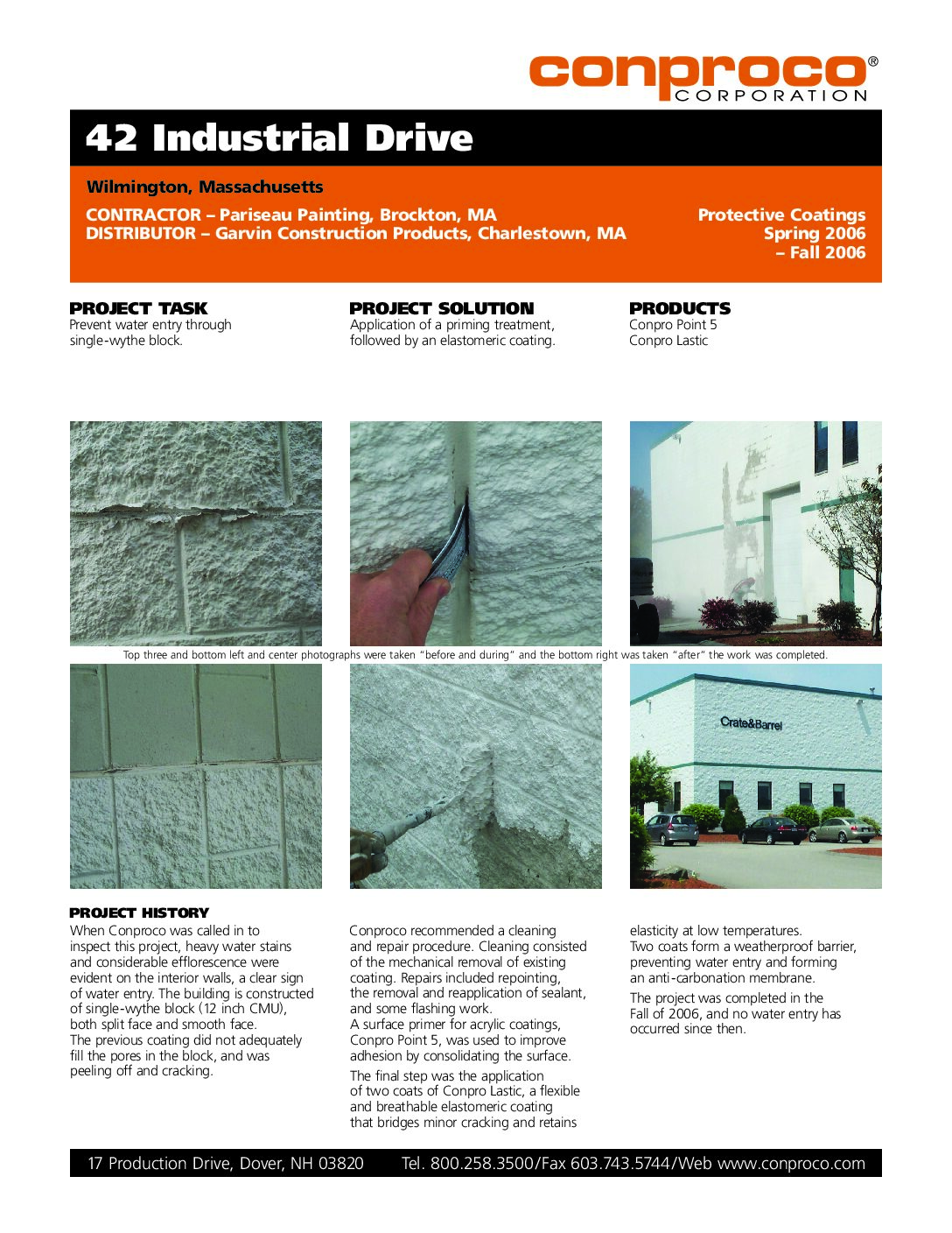 Tenon Conproco Project Profile – 42 Industrial Drive