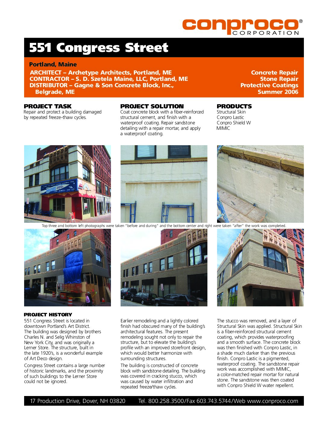 Tenon Conproco Project Profile – 551 Congress Street