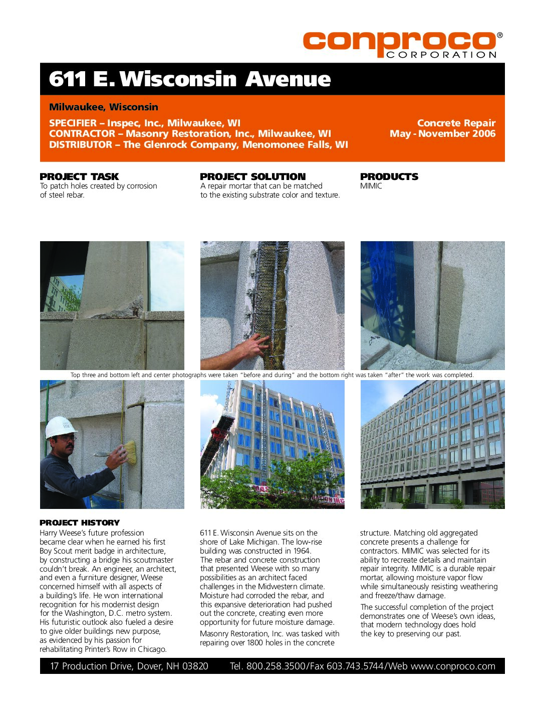 Tenon Conproco Project Profile – 611 E Wisconsin Avenue