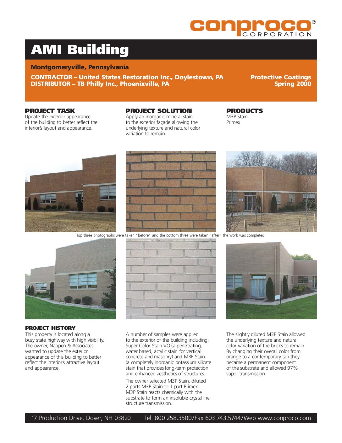 Tenon Conproco Project Profile – AMI Building