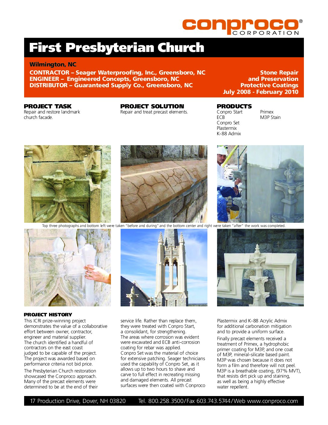 Tenon Conproco Project Profile – First Presbyterian Church